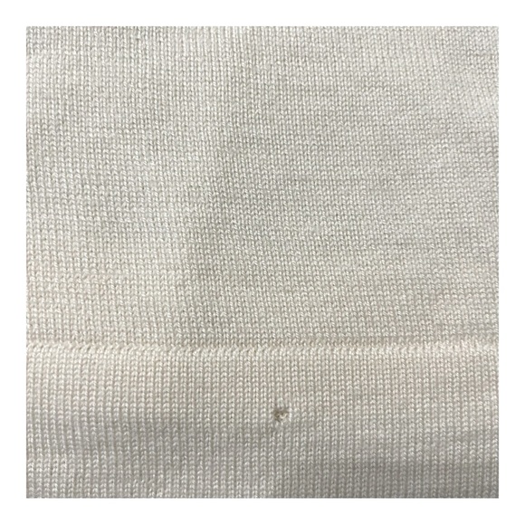 Boden Wool Sweater Womens Short Sleeve Pink Gray Minimalist Classic Top US 8 - Picture 13 of 14